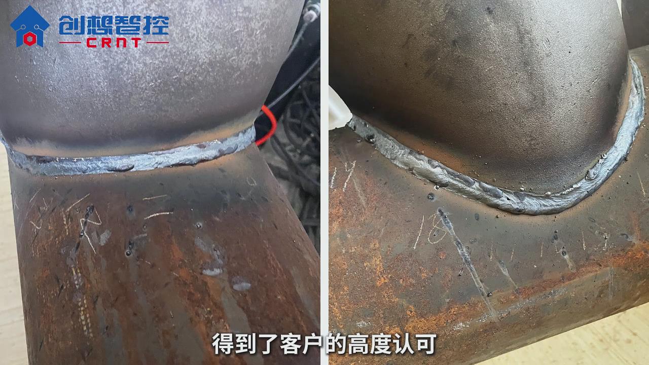 創(chuàng)想激光焊縫跟蹤器適配昌泓機(jī)器人實現(xiàn)智能焊接的案例