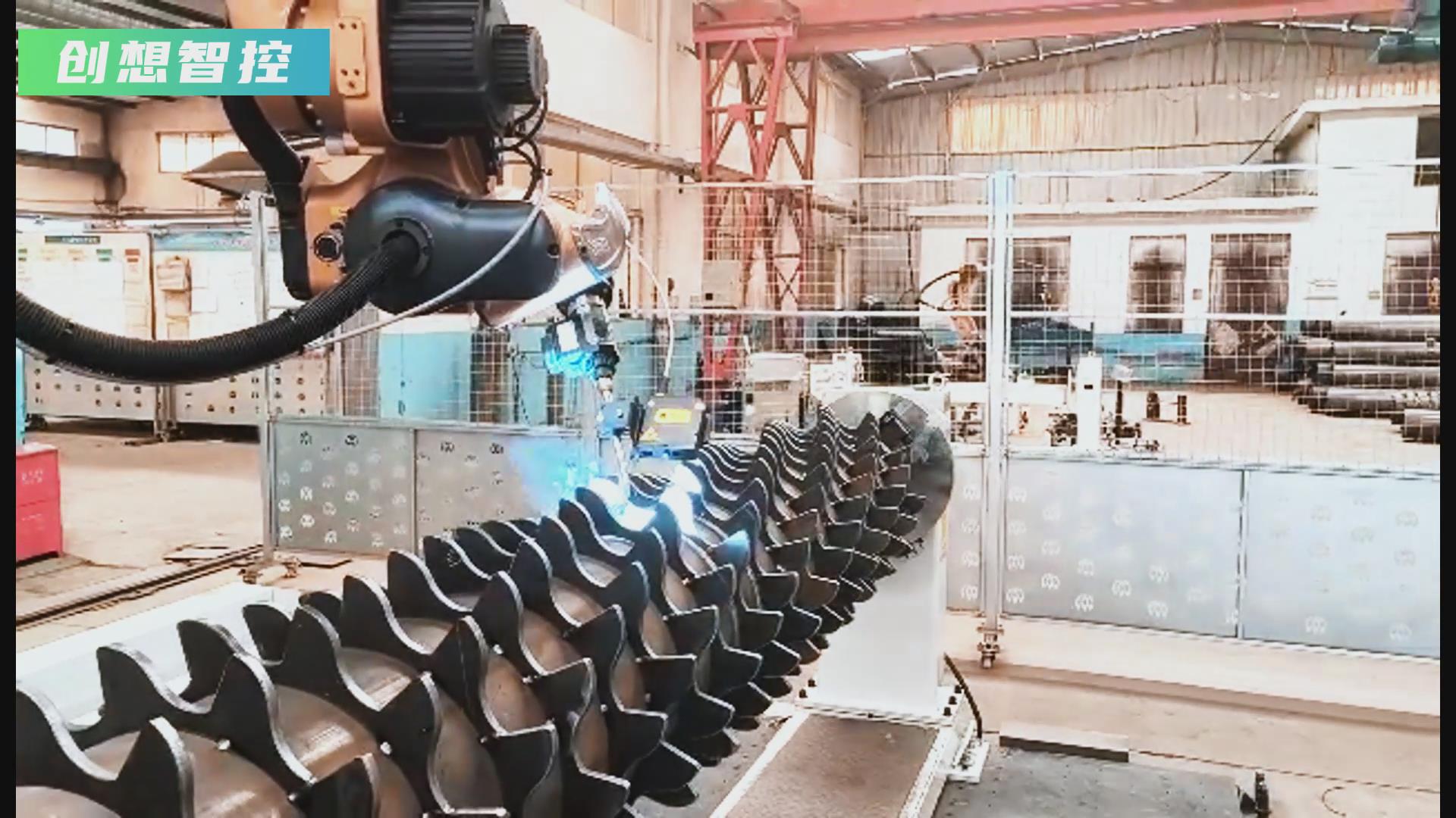 創(chuàng)想智控激光焊縫跟蹤器攜手廣數(shù)機(jī)器人，賦能農(nóng)機(jī)齒輪焊接智能化升級(jí)